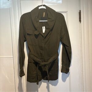 Banana Republic Olive Green Utility Jacket